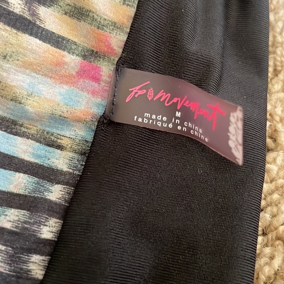 Women lined fitness shorts.  Worn once, like new. - Picture 3 of 4